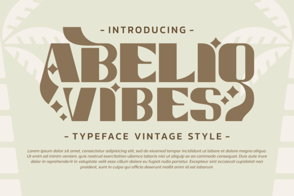 Abeliq Vibes Font: Bold Typography for Digital Campaigns
