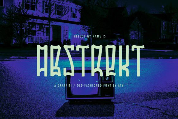 Abstrekt Font: Elevating Small Business Branding