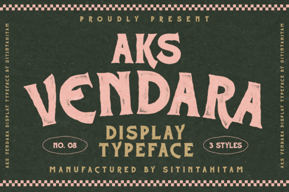 Aks Vendara Font: Adding Vintage Soul to Editorial Design
