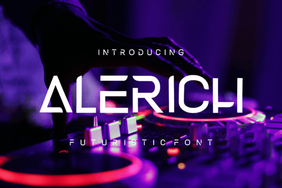 Alerich Font: A Modern Display Typeface for Branding