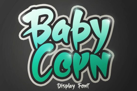 Baby Corn Font: A Display Typeface for Branding