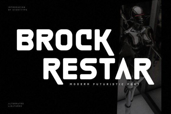 Brock Restar Font Review for Modern Web Design