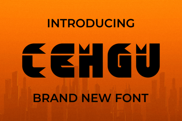 Cehgu Font: Bold Branding for Small Business