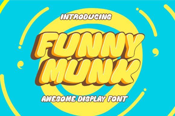 Funny Munk Font: Playful Branding for Small Business