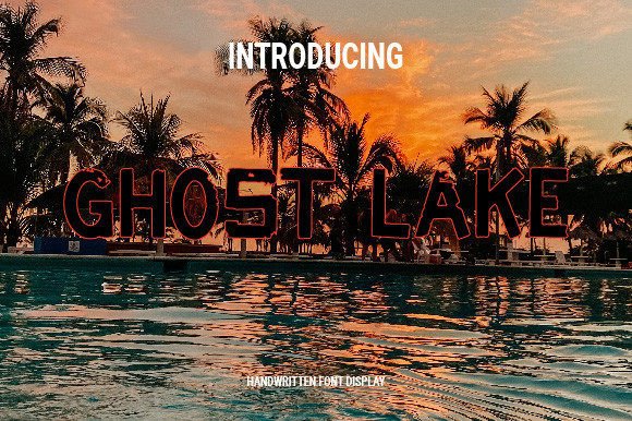 Ghost Lake Font: Testing Horror Display Type in Web Design