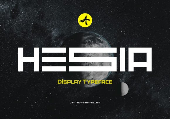 Hesia Font: Stylish Display Typography for Makers