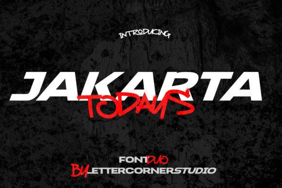 Jakarta Todays Duo Font: A Retro Brand Refresh