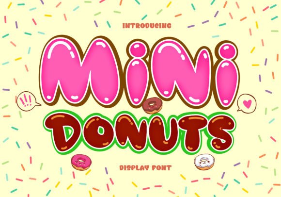 Mini Donuts Font: Adding Playful Charm to Editorial Layouts