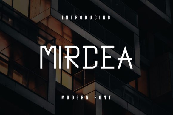 Mircea Font: A Modern Display Typeface for Editorial Design