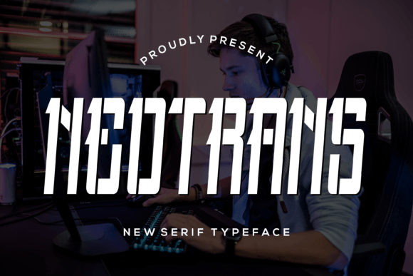Neotrans Font: A Modern Display Typeface for Branding