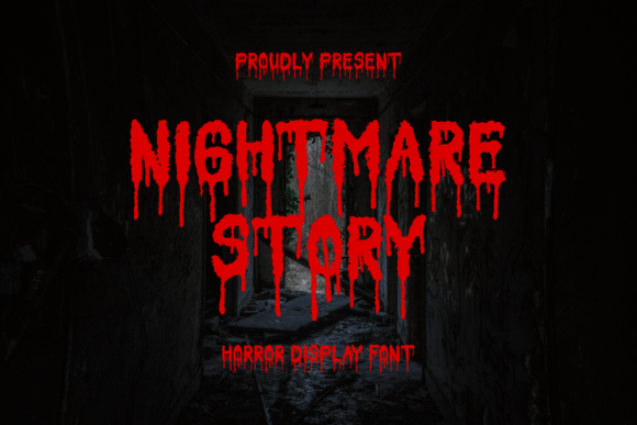 Nightmare Story Font: Crafting Atmospheric Editorial Design