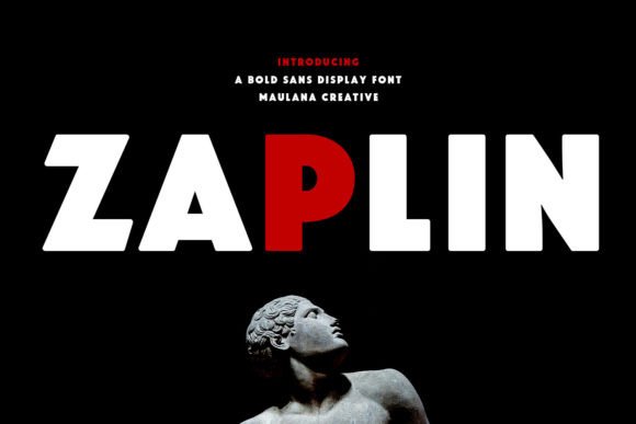 Zaplin Font: Bold Display Typography for Digital Campaigns